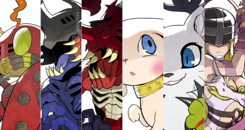 axxxrey:Digimon Adventure Battlecuts by Amastroph