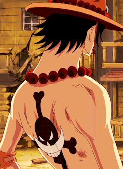 Anime One Piece Portgas D Ace Cosplay Back Sleeve Temporary Tattoo A4   Amazonae Beauty