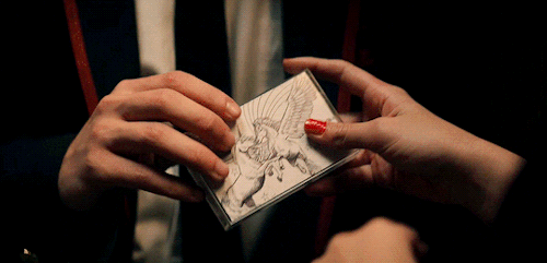deadlycgifs:— I just wanted to give you a gift. Our anniversary- it has been a month. — 