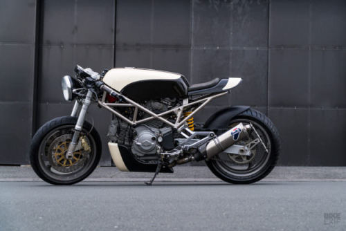 Stone Cold Crazy: A Ducati Monster Wrapped in Basalt via Bike EXIF