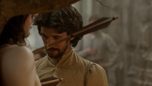 my-pounding-heart: ex-libris-blog: Ben Whishaw as Richard II, The Hollow Crown Did you ever notice t