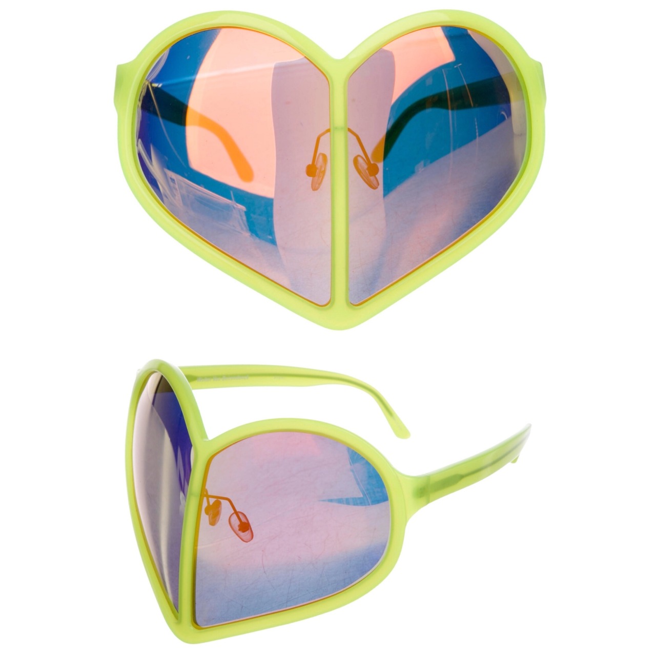 Fashion For Stand (/Hamon/Spin/Vampirism) Users — “Mirrored Heart”  Sunglasses by Walter van