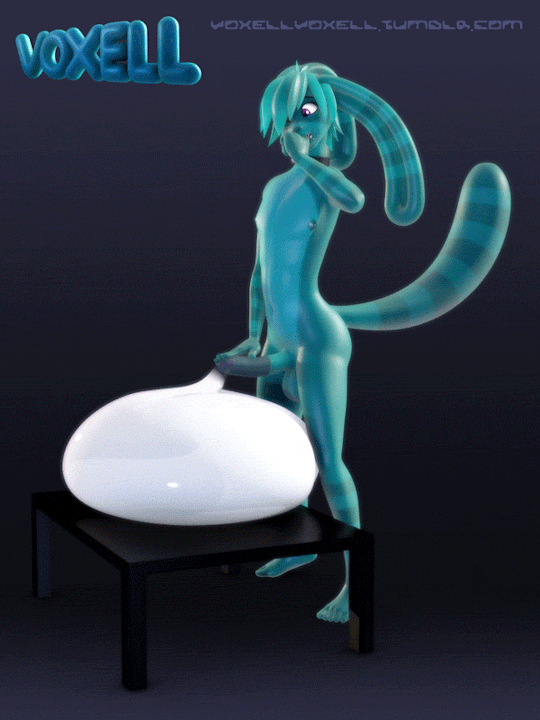 voxellvoxell:  It’ll burst anytime! x____x*creak squeak*http://gfycat.com/PersonalGrippingHartlol