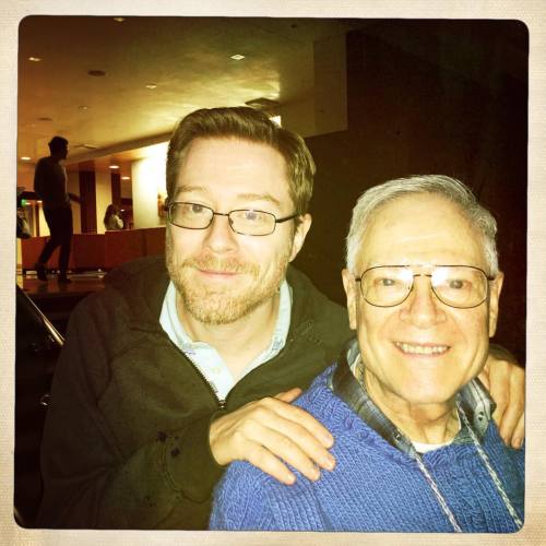 albinokid1026: My dad came to see the show in Seattle today. It’s also his 75th birthday.