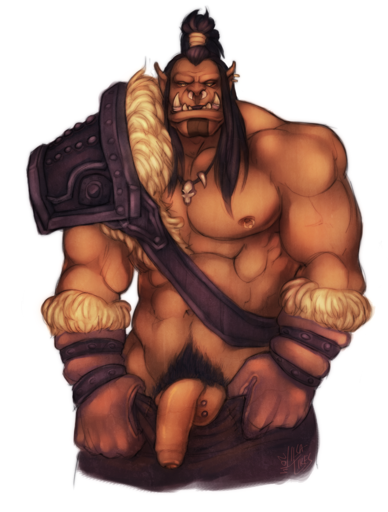 bromog:  liisa-likes-smut:   here we have the legend, the conqueror, the manslayer,