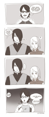 geeyadraws:  SasuSaku Month Day 4 : The Games