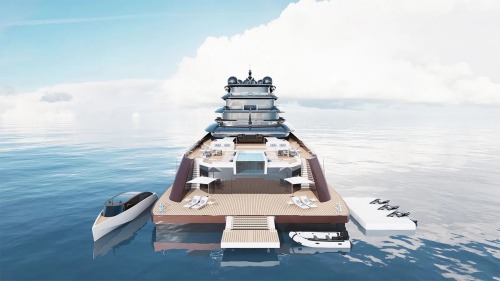  “Desert Pearl,” 120m Superyacht,Penned by Tillberg Design of Sweden