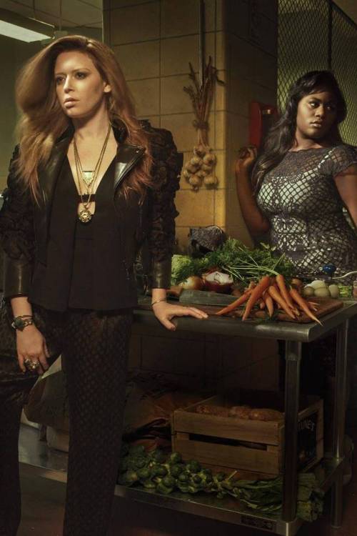 heytinafey:The Cast of Orange Is The New Black for Elle Magazine 