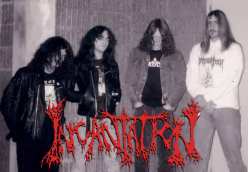 RIP Ronnie Deo, far right (Incantation, Disciples of Mockery, Engorge)