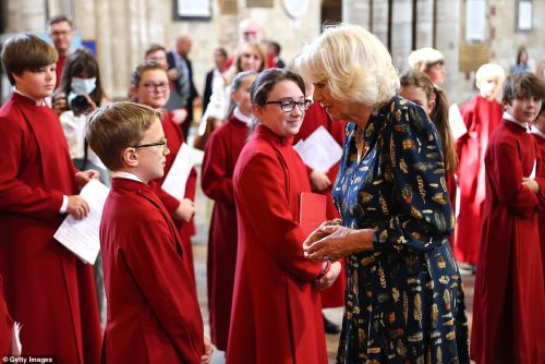 The Prince of Wales, Patron, Exeter Cathedral Development Appeal, and The Duchess of Cornwall visit 