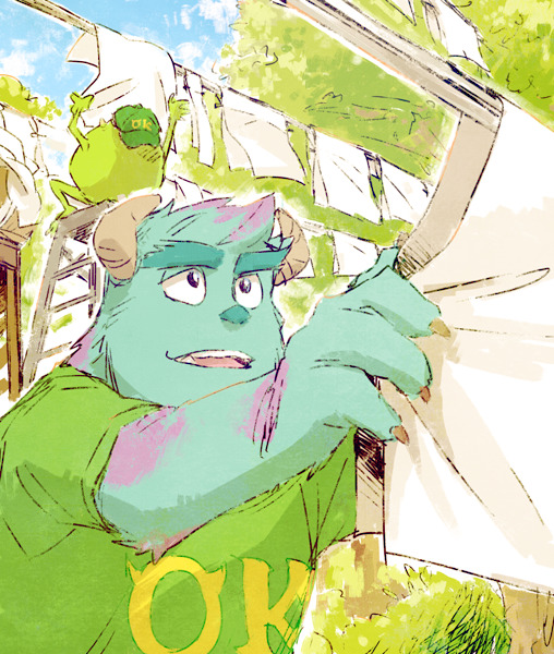 monstersfanart:  by toki_toto 