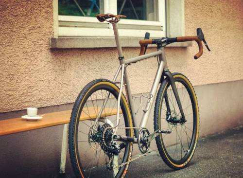 vpacebikes: Time for a coffee stop - #vpacebikes T1ST #coffeeracer #gravelgrinder with #sramforce1 #