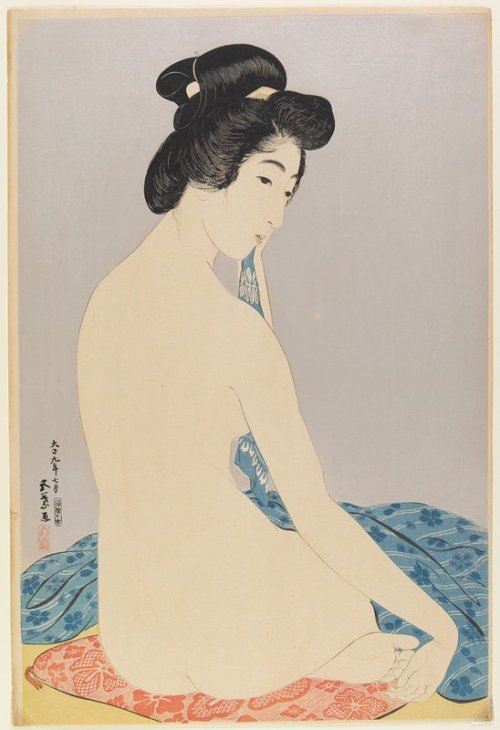 mia-japanese-korean: Woman After a Bath, Hashiguchi Goyō, July 1920, Minneapolis Institute of Art: J