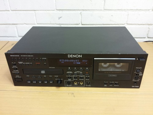 Denon DN-T645 CD/Cassette Combi Deck, 2002