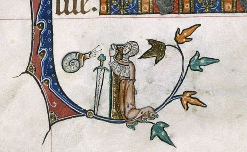 from The Smithsfield Decretals, decretals of Gregory IX, Tolouse, c. 1300.from a genealogical roll o