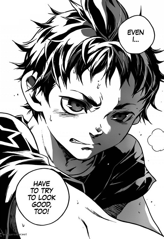 42sharksinwonderland:  “Ganta cries too much”“He didn’t have any badass moments”“There’s