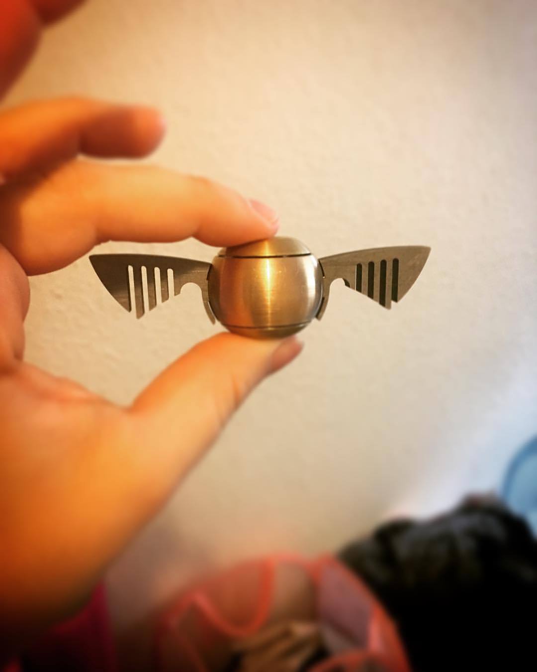 You can now get a Harry Potter golden snitch - as a fidget spinner