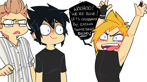 chocobaes: I mean you can’t tell me this isn’t what the crew looks like every time he sa