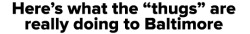 micdotcom:  According to Donald Trump, the Mayor of Baltimore, our president and countless individuals on social media, the city of Baltimore is overrun with “thugs.” So we looked into the actual response of Baltimore citizens to the riots in their