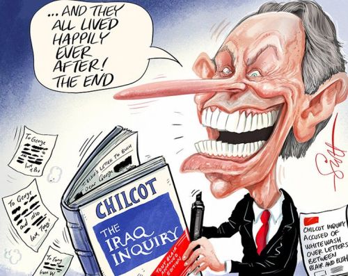 cartoonpolitics:(The UK’s just-published Chilcot Iraq war report .. story here)