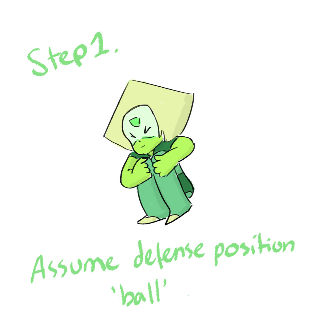 lilcatmagic:  a silly little comic because peridot’s reactions are hilarious. reads