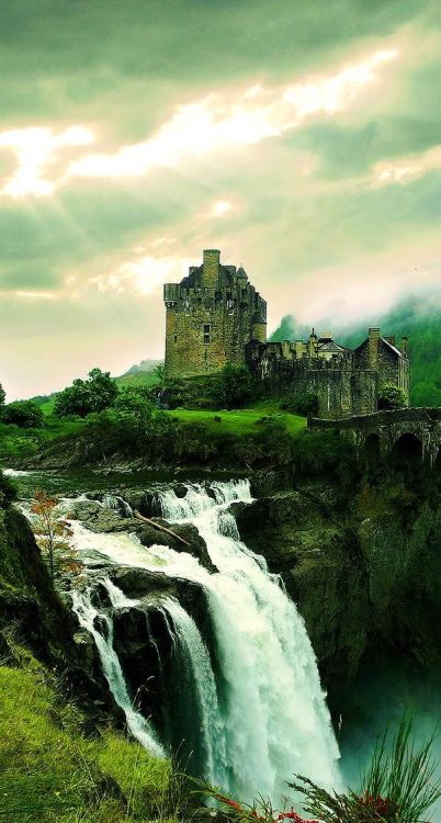 Porn Pics mcmxxxlll:  Waterfall Castle .Scotland