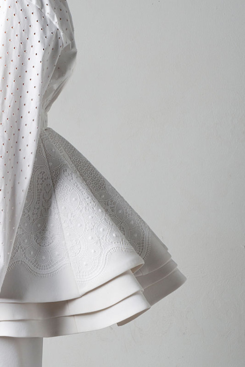  Sabinna SS15: Sabinna is a London/Vienna-based fashion designer and is currently in her final year at the prestigious Central Saint Martins College of Art and Design. The Russian-born designer grew up in Vienna and before moving to London, she gained