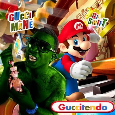a small collection of the funniest Gucci Mane mixtape covers. all instant classics