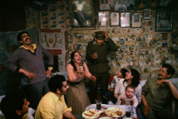 unrar:    Village of Debno, on the foothill of the Tatra mountains. A romani family 1981, Poland, Bruno Barbey.