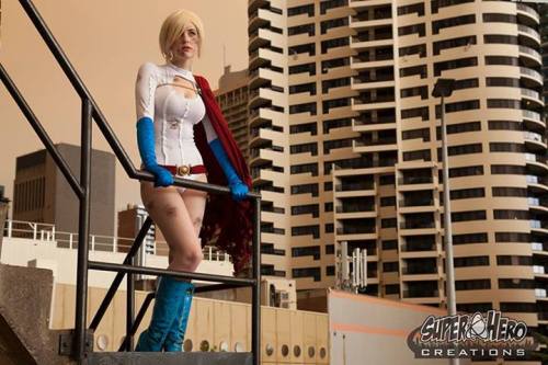 lordwanjavi:  Power Girl   Model: Eve Beauregard adult photos