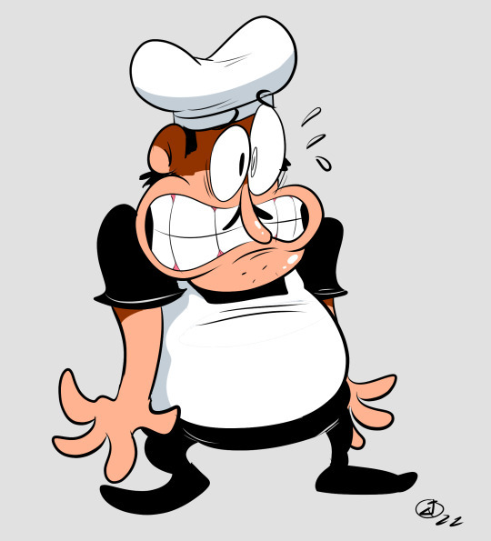 Pizza Tower : Peppino by FrancoisL-Artblog on DeviantArt