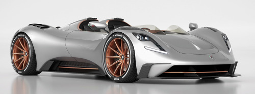 carsthatnevermadeitetc:  Ares S1 Project Spyder, 2021. An open-roof version of the Italian coach builder’s C8 Corvette-based supercar. Production will be limited to 24 cars