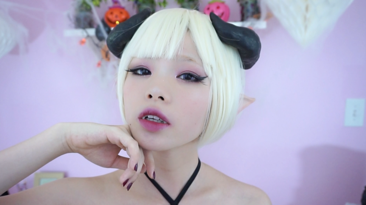 meimutou:  the last monster girl makeup tutorial SUCCUBUS is out !! check it out