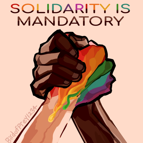 birdofprey1234:

The first pride was a riot, more specifically a riot against police violence. Trans women of colour like Marsha P. Johnson paved the way for the celebration of pride today. You cannot celebrate your pride this month, or any month if you aren’t also supporting Black Lives Matter and the riots going on against police violence right now. Us white LGBTQ+ need to stand up for our black siblings and their rights, their struggles. We need to amplify their voices and show any support we can.Hey! Better yet, reblog this version:Extensive BLM Google doc including places to donate to, education resources, etcList of 75 things white people can do right nowSimple way to donate to the cause if you have no money to 