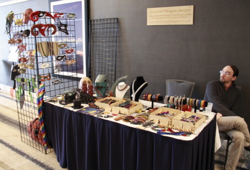 This Was The Other Thing That Kept Me Busy This Last Month: I Was Vending At A Boston-area LARP Convention