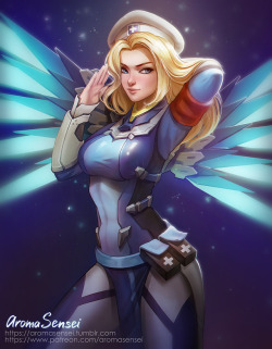 aromasensei: Combat Mercy Futa version soon ;) If you like my work, please consider supporting me via my patreon :) -Links- Patreon  ♥   DeviantArt  ♥  Twitter  ♥   Insta  ♥ HF 