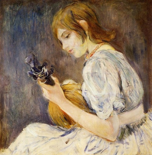 spirit-of-art:Berthe Morisot, The Mandolin, 1889