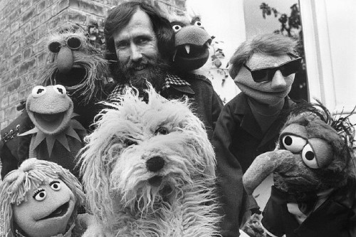 thestarsofyesteryear:Jim Henson in 1975 with some of the Characters from The Muppets Valentine Show,