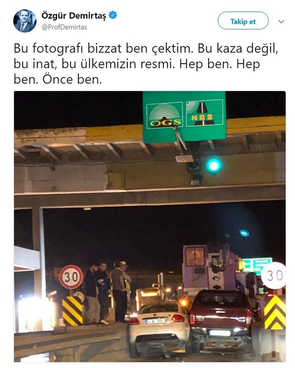 Bu fotoğrafı bizzat ben...