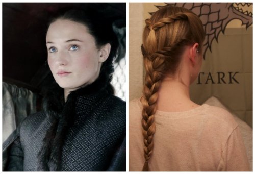 ladollyvita33:Game of Thrones: Sansa Inspired Braid