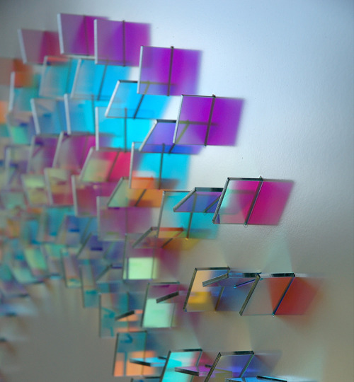 DESIGN: Glass/Light Patterns by Chris Wood Cambridgeshire-based artist Chris Wood has an excellent e