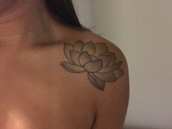 tattoos-org:  My lotusSubmit Your Tattoo