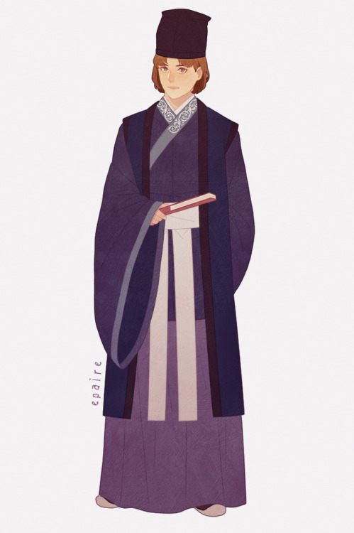 Suikoden characters in hanfu