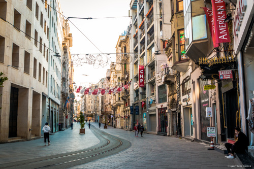 The famous Istkilal Street typically sees anywhere from 1-3 million people walk down it daily. As I 