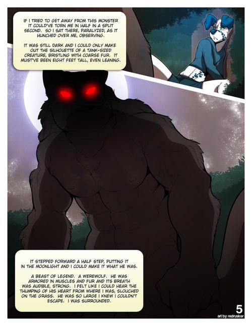 newid-the-dalmatian: Alone in the Woods 6-15 by RedRusker
