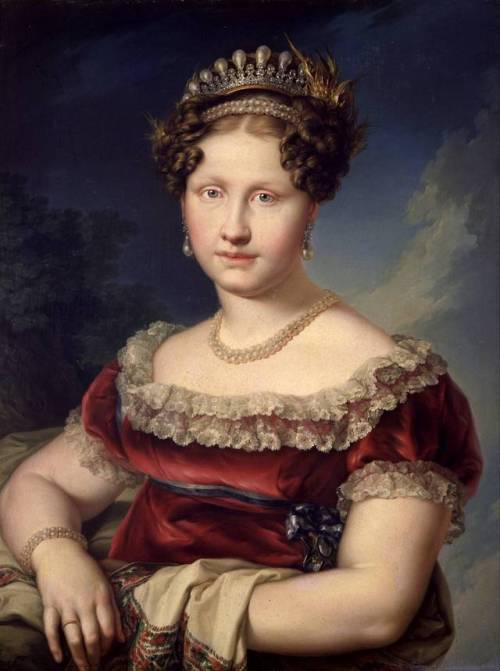 La infanta Luisa Carlota de Borbón por Vicente López, 1819.