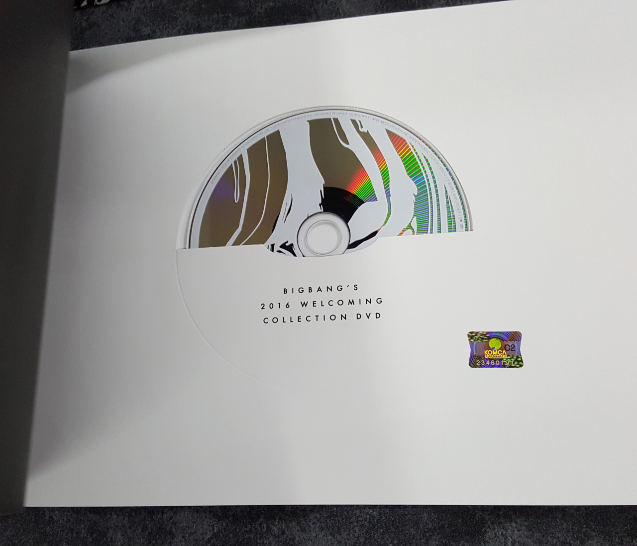 BIGBANG 'S 2016 WELCOMING COLLECTION DVD
