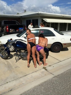 mysuper-sexyangel:  Bikes and babes