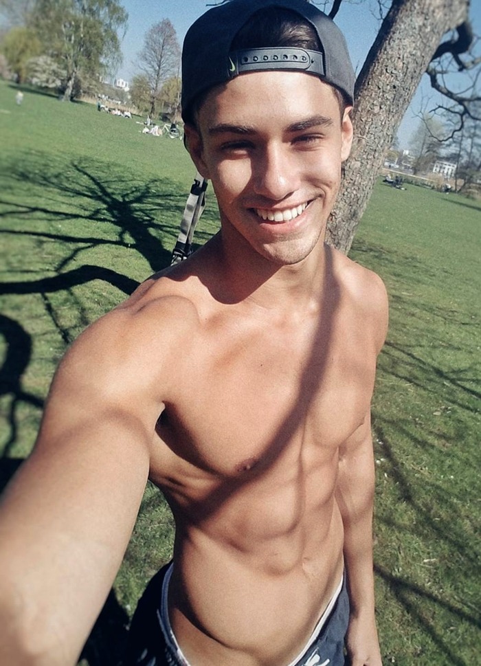 Interesting male nipples