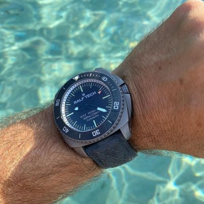 Instagram Repost
ralftech_official  Let’s start the year with a pic taken on the French Riviera… Featuring WRX Automatic Millenium. 2022 is here… Are you ready? [ #ralftech #monsoonalgear #divewatch #watch #toolwatch ]